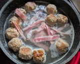 冷凍肉団子で！肉団子のネギ塩あん作り方3写真