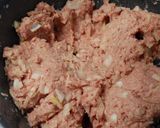 不器用ハンバーグ作り方1写真