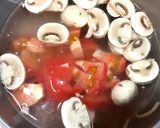卵とトマトの洋風ワンタンスープ♪作り方2写真