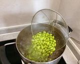 枝豆と春タケノコの炒め物作り方2写真