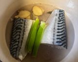 塩鯖から作る☆鯖の梅味噌煮作り方2写真