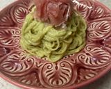 生ハムのせ♪そら豆ソースのパスタ作り方10写真