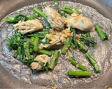 ライスペーパーで牡蠣の玉子焼き 蚵仔煎作り方6写真