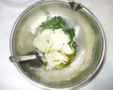 トマト鶏肉サラダ♪簡単大葉ドレッシング作り方6写真