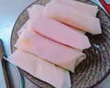 ＊たまごサラダとハムのとろ〜り春巻き＊作り方2写真