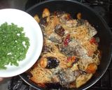 鯖缶トマトソースパスタ♪簡単なすチーズ作り方11写真