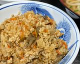 鶏ごぼうご飯作り方8写真