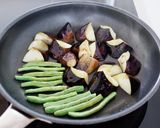 牛こまとなすのにんにく醤油和え【味付け簡単！】作り方2写真