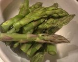 春アスパラガスのガリバタペペロンチーノ🌶️作り方1写真