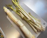 ウドのきんぴら作り方1写真