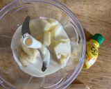 りんごとバナナのスムージー作り方3写真