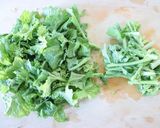 サッと炒めて【菜の花のアンチョビソテー】作り方1写真