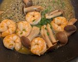 しその穂香る♪海老としめじの和風パスタ作り方7写真