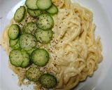 ヨウサマの減塩レモン味のクリームパスタ作り方5写真