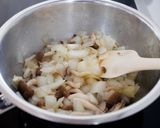 【かぼちゃときのこのミルクスープ】やさしい味♡作り方2写真