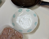 鶏胸肉とピーマン青梗菜の梅和風炒め作り方3写真