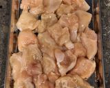 鶏むね肉と春菊の塩昆布バタぽん炒め作り方2写真