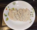 ササミとブロッコリーと茹で卵のサラダ作り方1写真