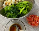 小松菜とはんぺんの和え物♪作り方5写真