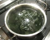 味噌汁で作る海苔1作り方2写真