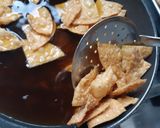 餃子の皮かりんとう☆餃子の皮大量消費☆作り方4写真