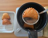 シナモンシュガーのフライドアップルパイ作り方3写真