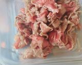 牛肉としいたけの甘辛煮作り方5写真