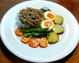 美味しい白ワインと白バルサミコの肉そぼろ作り方5写真
