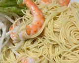 簡単　えび冷製レモンパスタ作り方8写真