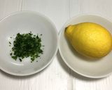 海老のガーリックレモンペペロンチーノ作り方2写真