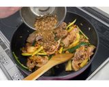 納豆とズッキーニの豚キムチ炒め★動画あり作り方14写真