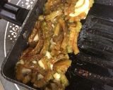 簡単おつまみ🍺ゴーヤと焼けるチーズの砂糖醤油焼き作り方6写真