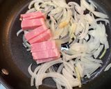 揚げナスとベーコンのナポリタン作り方3写真