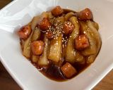 【5分で簡単韓国料理！】トッポギ風餅作り方5写真