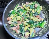 今日の副菜！簡単！ほうれん草と卵のソテー作り方4写真