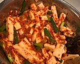 鶏ガラスープの素を使った長芋キムチ🇰🇷作り方4写真