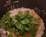 コジャレ炊込みご飯(塩焼鳥缶詰仕立て)作り方3写真