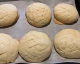 かんたん材料でメロンパン(卵乳不使用)!作り方5写真