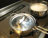 ばけばけおでんふりかけ＆しじみのパスタ作り方4写真