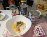 長芋と、梅と、ツナの冷製パスタ作り方4写真