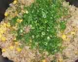 焼肉のたれでひき肉とコーンの炊き込みご飯作り方11写真