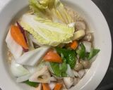 お一人様ピリ辛クリーム根菜たっぷり野菜炒作り方14写真