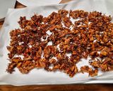 クルミとちりめんの佃煮 保存食作り方5写真