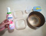 【子供の便秘に】1Lカルピス粉寒天ゼリー作り方1写真