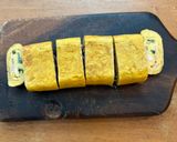 バジルが香るハムチーズ卵焼き（お弁当）作り方10写真