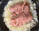 煮込み時間３分！バターチキン風キーマカレー🍛作り方2写真