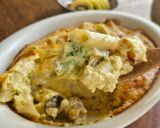 新玉ねぎとエビのキッシュグラタン作り方11写真