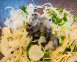 🦐エビ＆🥑アボカド入りミーゴレン風パスタ作り方3写真