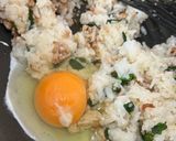 豚ひき肉と小ネギのチャーハン作り方5写真
