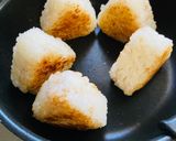 パンに魂売った焼きおにぎり③ハムチーズ作り方4写真